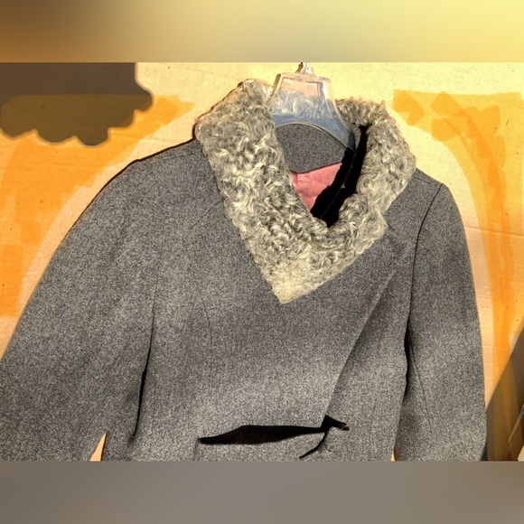 RARE VINTAGE. WOOL MID COAT. - Picture 2 of 15